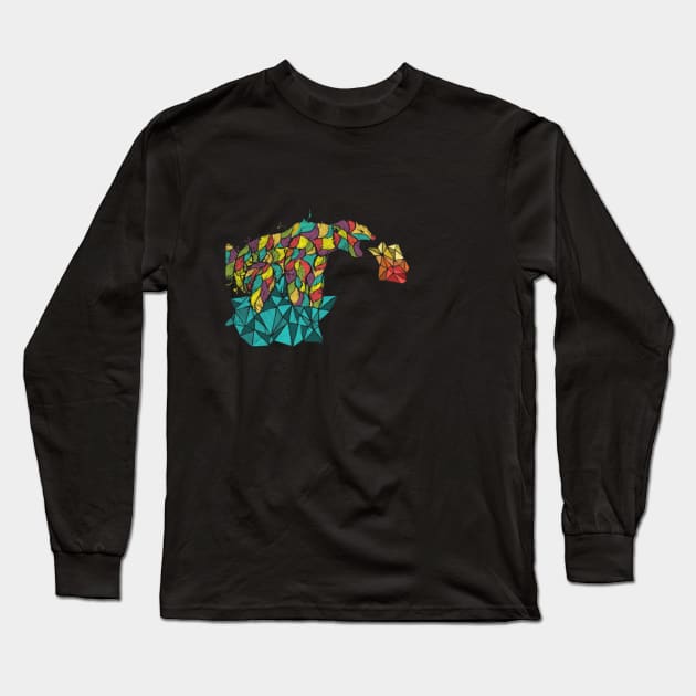 beargh! Long Sleeve T-Shirt by enkure